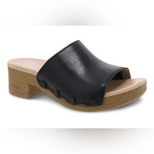 Black Dansko Gianna slides, size 37, new, never worn